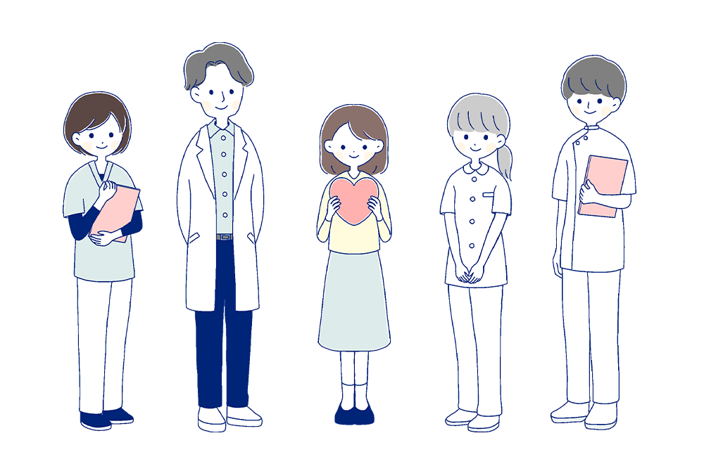患者様と医療従事者